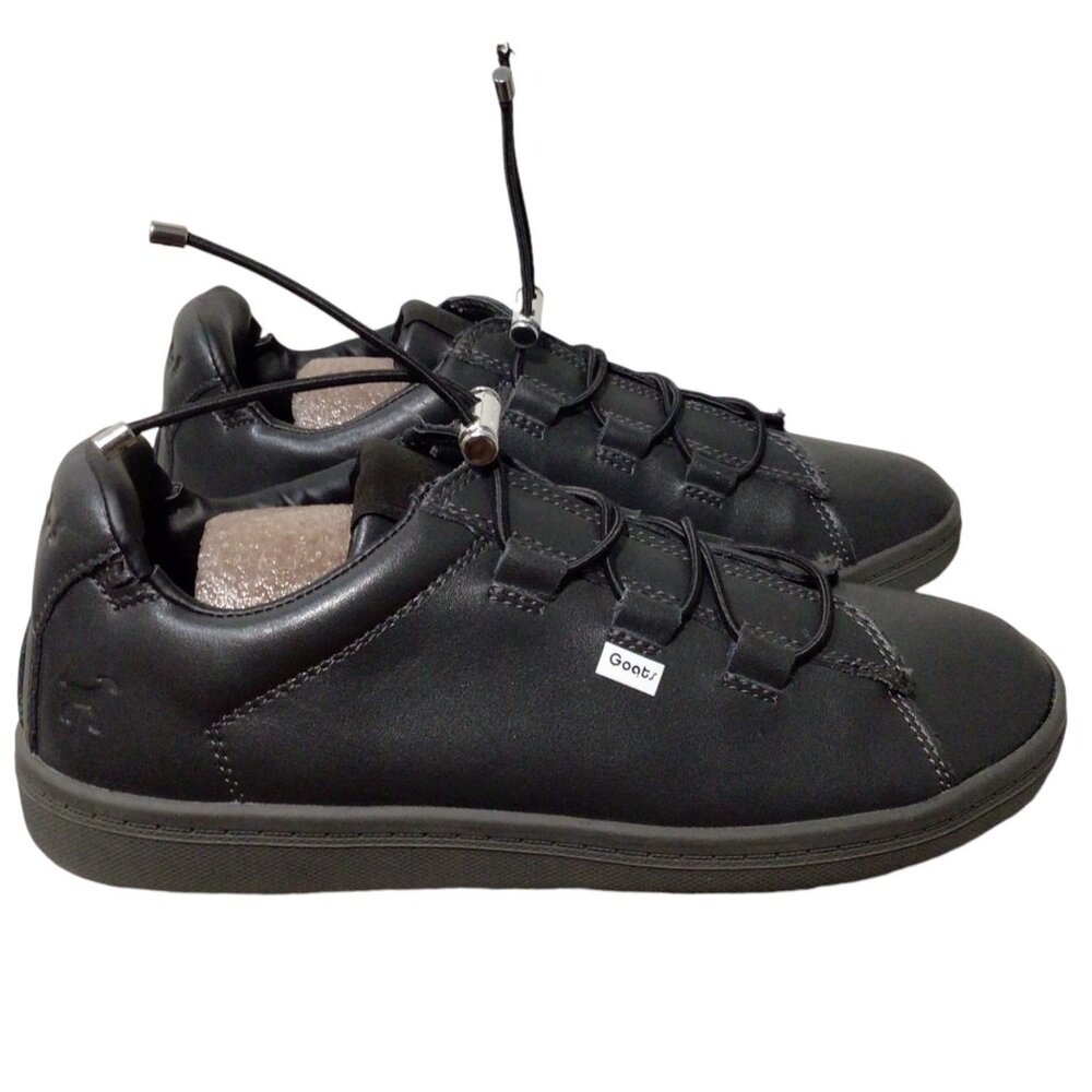 Goats The 454K Low Top Sneaker US 4 EU 36 Elastic Laces Leather 34GK032
